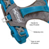 Handle, easy on buckles and reflective trim for the Kurgo Journey Air Harness.