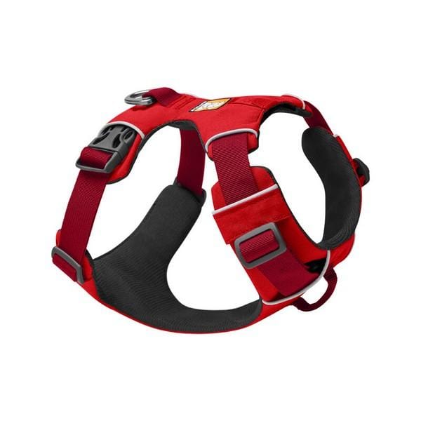 The Ruffwear Front Range harness in red