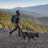 Hiking in the hills with the Quantum Leash 