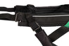 Close up of the Freemotion Harness buckles and straps