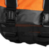 The adjustable buckles on the lifejacket from Non-stop Dogwear.